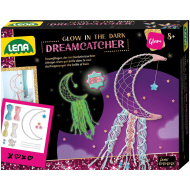 LENA: Svietiaca v tme sada na výrobu lapača snov v tvare mesiaca