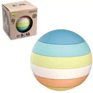 Labda 6db-os veža stavebná hra 12cm