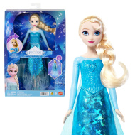 Ľadové kráľovstvo - Spievajúca bábika Elsa so svetelnou šou - Mattel