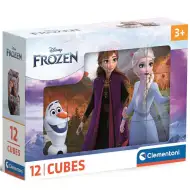 Ľadové kráľovstvo: 12-dielna rozprávková kocka - Clementoni