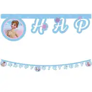 Ľadové kráľovstvo 2 narodeninový "Happy Birthday" banner 200 cm
