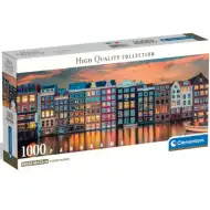 Lesklivá panoráma Amsterdam HQC 1000-dieliková puzzle - Clementoni