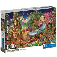 Lesná fantáziová záhrada 1500-dielna HQC kompaktná puzzle - Clementoni