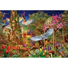 Lesná fantáziová záhrada 1500-dielna HQC kompaktná puzzle - Clementoni obrázok 2