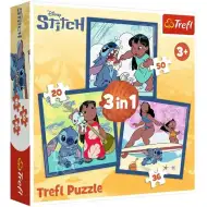 Lilo a Stitch - 3 v 1 20-36-50 ks puzzle - Trefl