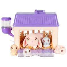 Little Live Pets: Mama zajačica a jej mláďatá hracia súprava obrázok 2