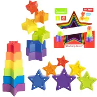 Little Stars: Farebná hviezdičková stavebnica pre bábätká