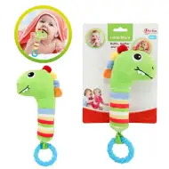 Little Stars: Plyšové hryzátko s dinosaurami