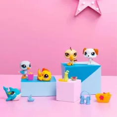 Littlest Pet Shop: 5-figúrkový balíček séria 1 - Pláž obrázok 4