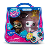 Littlest Pet Shop: Dvojité balenie figúrok S5 - bobor a vydra