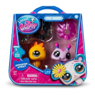 Littlest Pet Shop: Sada dvoch figúrok malých zvierat S5 – Včielka a Leguán