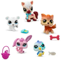 Littlest Pet Shop: Zimní priatelia 5-dielna figúrková sada 2. séria obrázok 2
