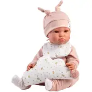 Llorens: Plačúca bábika Luna 45 cm s bodkovaným vankúšom