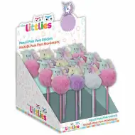 Luna: Ceruzka s hlavou jednorožca s pompomom, rôzne varianty, 1 ks