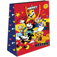 Luna: Darčeková taška s motívom Mickeyho Mousea a jeho priateľov 33x12x45 cm