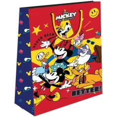 Luna: Darčeková taška s motívom Mickeyho Mousea a jeho priateľov 33x12x45 cm