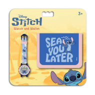 Luna: Disney Stitch – sada digitálnych hodiniek a peňaženky