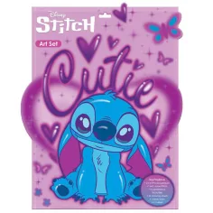 Luna: Disney Stitch Art Set maľovanka s 6 fixkami a nálepkami