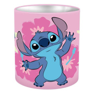Luna: Disney Stitch kovový valcový stojan na písacie potreby 10 x 11 cm