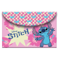 Luna: Disney Stitch mapa s patentným zapínaním v rozmere A4