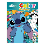 Luna: Disney Stitch omaľovanka s nálepkami 32 strán
