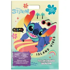 Luna: Disney Stitch vrecko so prekvapením 29x40 cm