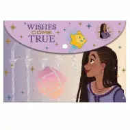 Luna: Disney Wish - Plastová zakladačka na dokumenty s patentom vo formáte A4