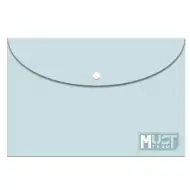 Luna: Doska s patentom A4 vo farbe pastelovo modrej