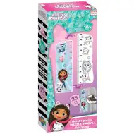 Luna: Gabi domček pre bábiky - vyfarbiteľný rastový meter, maxi puzzle, 25 dielov