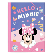 Luna: Gumičková mapa s motívom Hello Minnie 25x35 cm