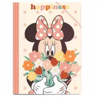 Luna: Gumičková zložka Minnie Mouse pre A4 listy 25x35cm