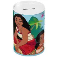 Luna: Kovová pokladnička Vaiana 2 plná dobrodružstiev 10x15 cm