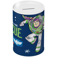 Luna: Kovová pokladnička v tvare valca s motívom Toy Story 10 x 15 cm
