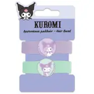 Luna: Kuromi 2-kusová sada gumičiek do vlasov
