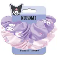 Luna: Kuromi sada 2 kusov scrunchie gumičiek do vlasov