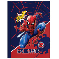 Luna: Mapa so gumičkou s motívom Spider-Mana 25 x 35 cm