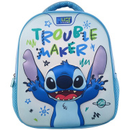 Luna: Must Team 3D Stitch zaoblený predškolský batoh 26x10x32 cm