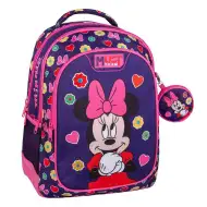 Luna: Must Team Disney školská taška s Minnie Mouse s oblými tvarmi, 3 priehradkami, batoh 32x18x43 cm