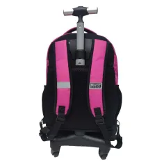 Luna: Must Team Pink trojkomorový školský kufrík na kolieskach, ruksak 31x24x45 cm obrázok 2