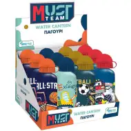 Luna: Must Team chlapčenská hliníková fľaša v rôznych prevedeniach 500 ml 1 ks