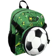 Luna: Must Team futbalový jednokomorový škôlkársky batoh s odnímateľnou ľadvinkou 28x14x33 cm