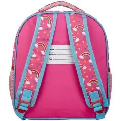 Luna: Must Team jednorožec mačky zaoblený 2-komorový škôlkarský ruksak 27x10x31cm obrázok 2