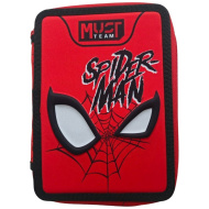 Luna: Must Team peračník s motívom Spider-Mana, dvojposchodový, naplnený, 15 × 5 × 21 cm