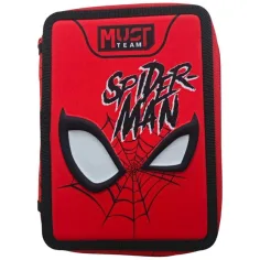 Luna: Must Team peračník s motívom Spider-Mana, dvojposchodový, naplnený, 15 × 5 × 21 cm