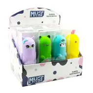 Luna: Must Team silikónové puzdro na perá so zvieratkami, rôzne druhy, 1 ks