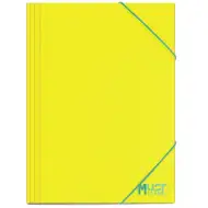 Luna: Must Team žltý gumový zakladač 25x35 cm