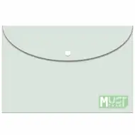 Luna: Plastová zložka na dokumenty vo formáte A4 v pastelovo zelenej farbe