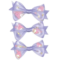Luna: Sada 3 mašľových sponiek do vlasov My Melody obrázok 2