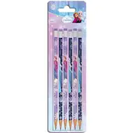 Luna: Sada 6 grafitových ceruziek s gumou Frozen 2