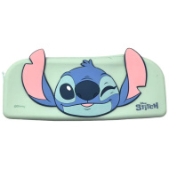 Luna: Silikónové puzdro na perá s motívom Disney Stitch 21,5x8x3,5 cm